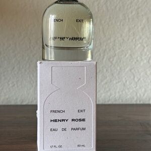 HENRY ROSE  EAU DE PARFUM ,  FRENCH EXIT   WARM FLORAL SCENT GARDENIA , 50 ML